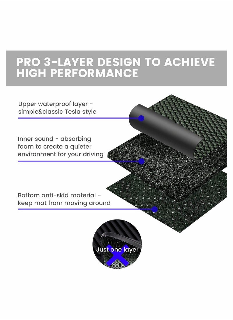KASTWAVE - Frunk Mat Front Trunk Mats Cargo Liner Trunk Storage Mat Tesla Model 3 Accessories - Image 1