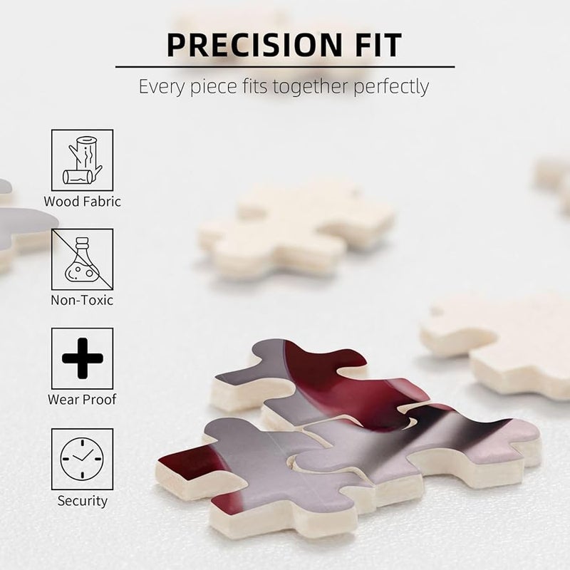 Phayah 1000 قطعة لغز الكرز التشيلي ديكور المنزل هدية 29.5 × 19.7 بوصة - Image 5