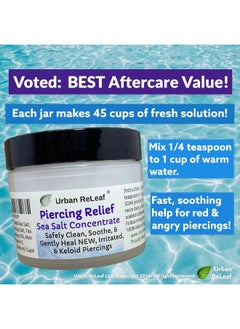 Urban ReLeaf Piercing Relief Sea Salt Concentrate Aftercare  - Image 2