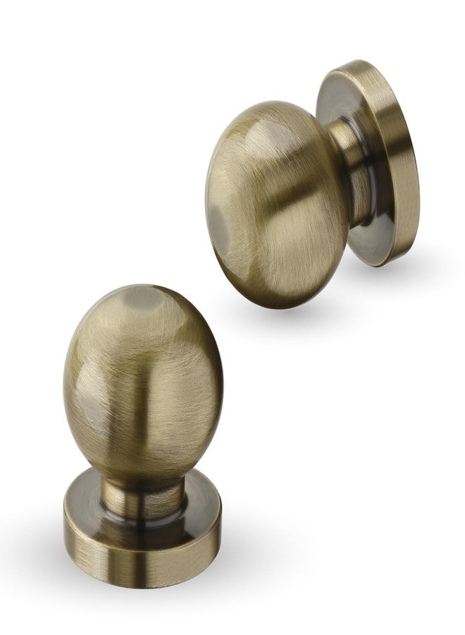 LAPO 9 Piece Drawer Knobs for Home & Office - Durable and Elegant Stainless Steel Door Knob for Cabinets, Cupboards & Dressers (Antique Finish) - Image 1