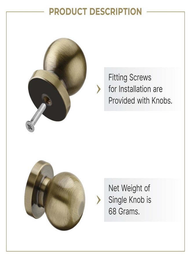 LAPO 9 Piece Drawer Knobs for Home & Office - Durable and Elegant Stainless Steel Door Knob for Cabinets, Cupboards & Dressers (Antique Finish) - Image 4