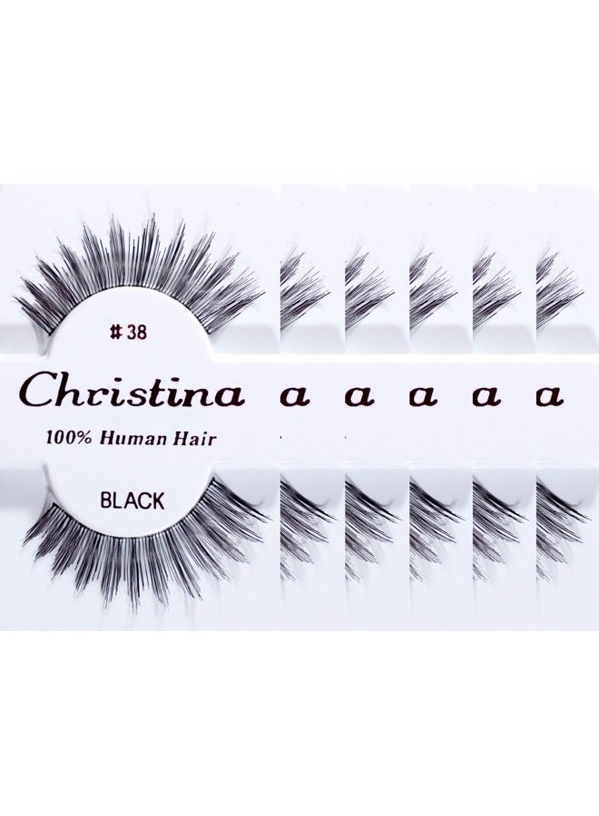 Christina 6packs Eyelashes - 38 by Christina