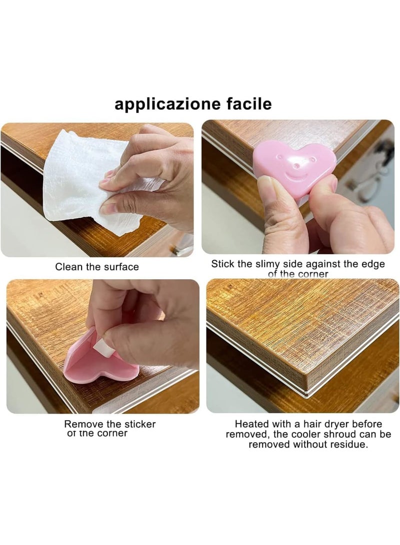 SOLARAE 32 Pack Corner Protector Baby, Table Corner Protectors for Baby, Stop Child Head Injuries, Furniture and Sharp Corners Proofing for Covering Sharp Edges of Table Furniture Walls - Image 5