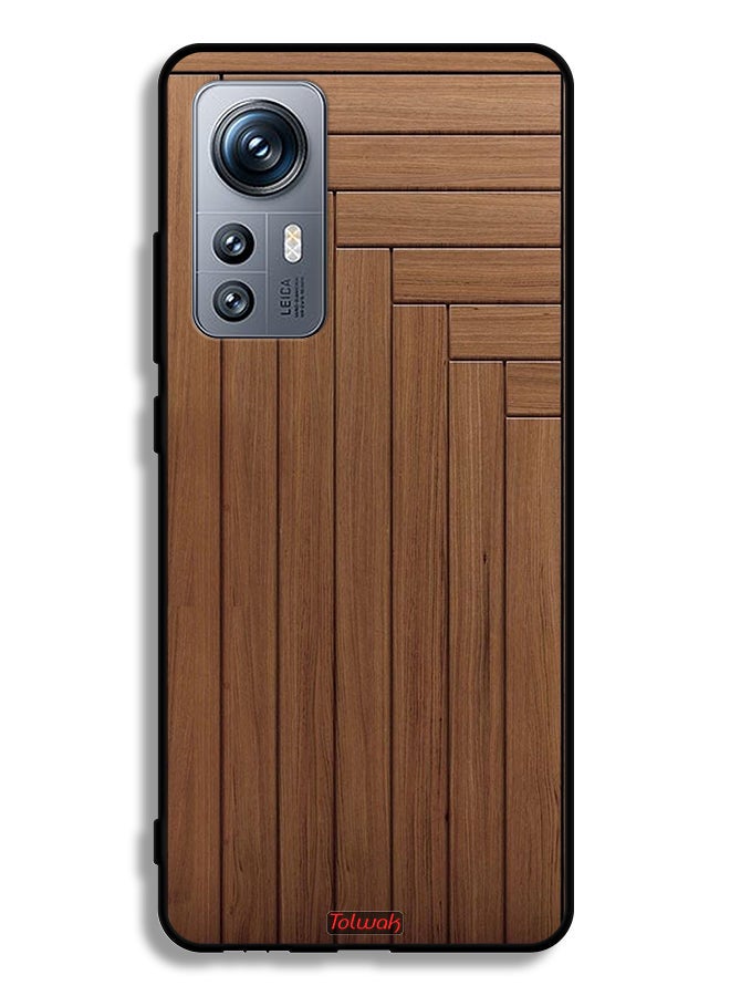 Tolwak Xiaomi 12S Protective Case Cover Door Pattern - Image 2