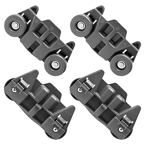 Alvar Upgraded W10195416V W10195416 Dishwasher Wheels Lower Rack for Kitchenaid Dishwasher Rack Wheels Whirlpool Maytag Kenmore Dishwasher Rack Parts AP5983730, PS11722152 Replacement Dishwasher Wheels - Image 1