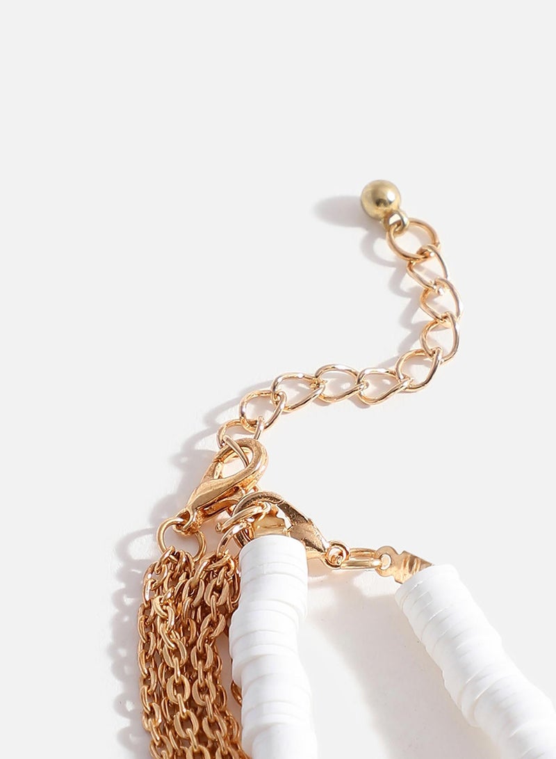 SOHI Casual Multi-Layer Artificial Necklace Jewellery  - Image 3