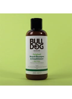 BULLDOG Bulldog Mens Skincare and Grooming Original 2-in-1 Beard Shampoo and Conditioner, 200ml, 1-Pack  - Image 2