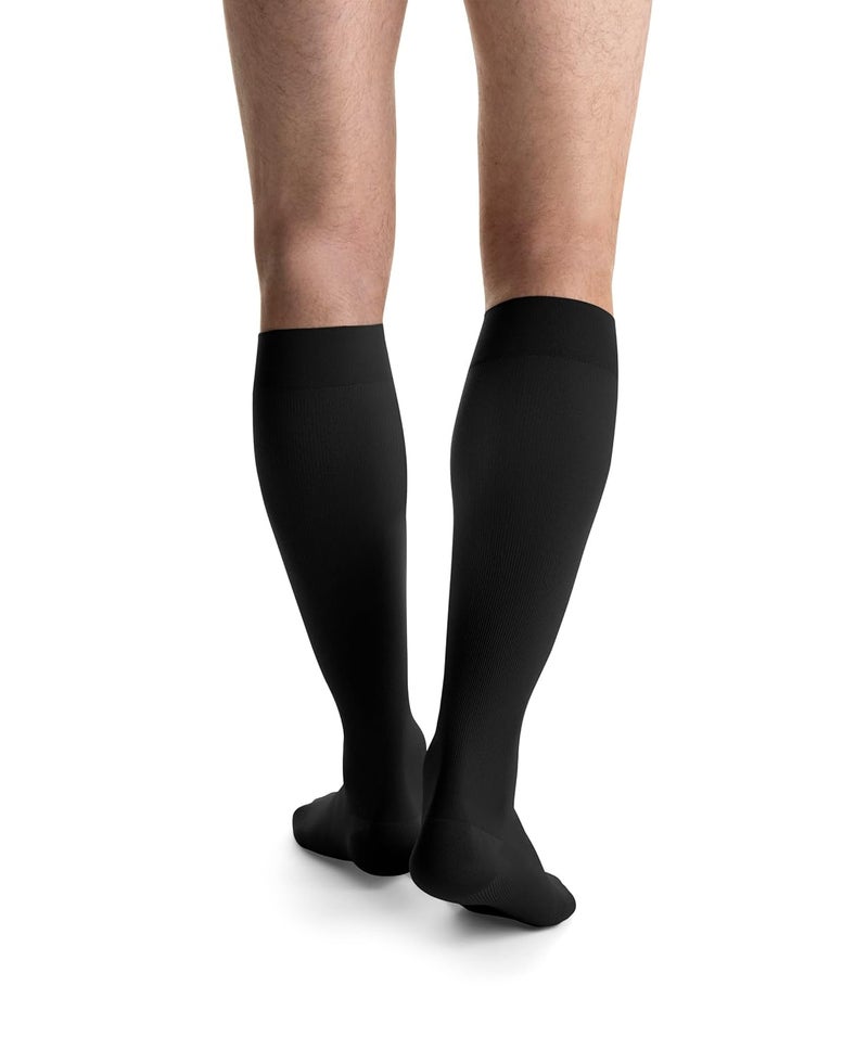 Jobst For Men Medical Legwear - Large Knee High Compression Socks, 15-20 mmHg, Black - Image 2