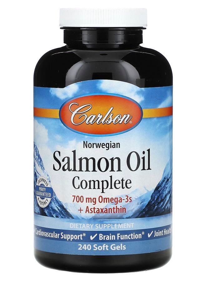 Norwegian Salmon Oil Complete 240 Soft Gels