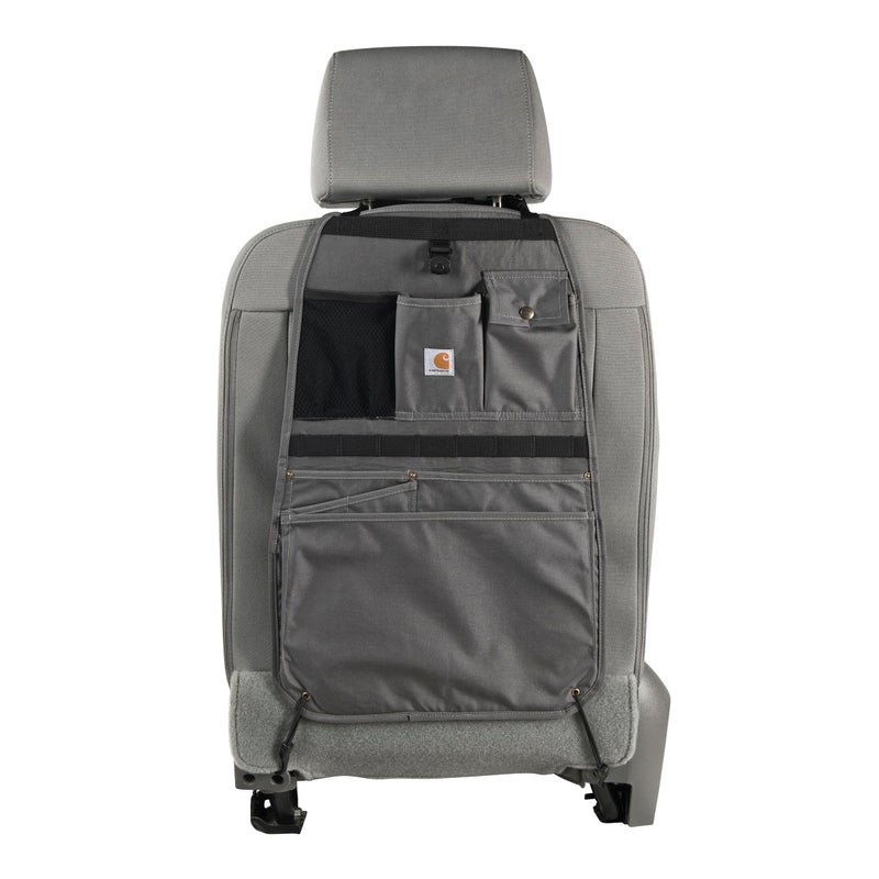 carhartt Carhartt Universal Nylon Duck Seat Back Organizer, Gravel  - Image 1