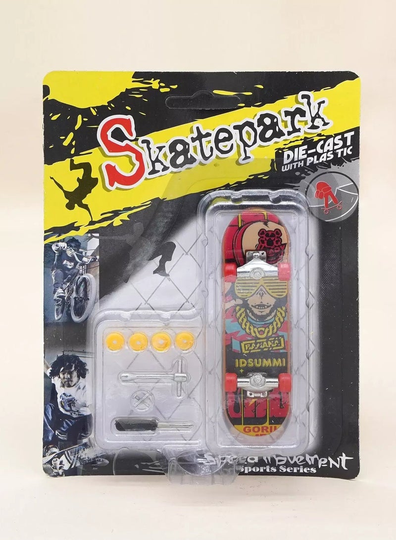 Generic 1pc Random Pattern Fingertip Skateboard  - Image 5