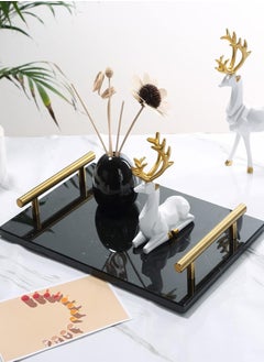 Marble Tray with Gold Handle (Black) 30x20 cm - pzsku/Z45796AFBFA99209E4500Z/45/_/1733462502/8e71b794-1e3e-4f28-b2df-f73fa1078528