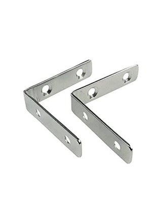 KNP Zinc Plated Heavy Duty 20mm GI Angle Bracket L Shaped Angle Brackets (1.5Inch) are designed for reinforcing and supporting furniture, shelves, and structural joints. - pzsku/Z457975FD697FDE2F161AZ/45/1741622788/e86d51f8-ee00-4c96-a71d-243feb56cc92