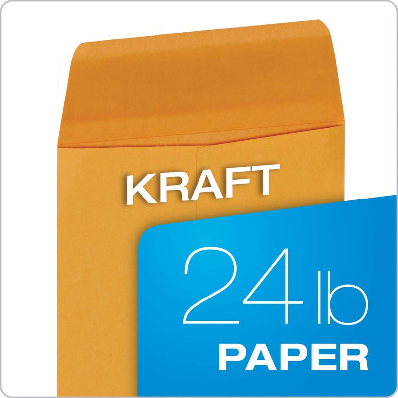 Quality Park #1 Coin Envelopes, 2 1/4 x 3 1/2, Gummed, Small Parts, Jewelry & Seed Envelopes for Garden, Office, 24 lb Kraft, 500 per Box (QUA50160) - Image 3