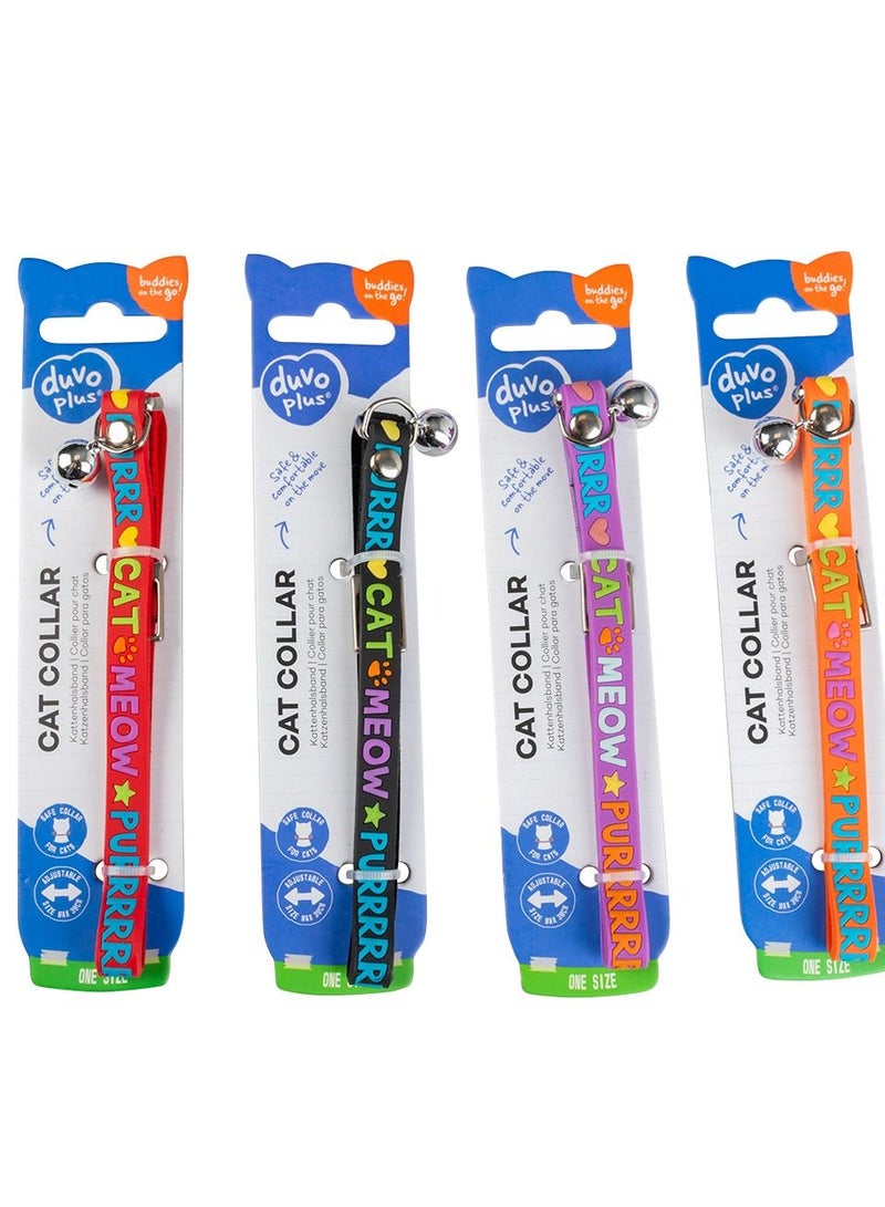 duvo Plus Meow Pvc Collar For Cats 20-30cm / 10Mm - Image 2
