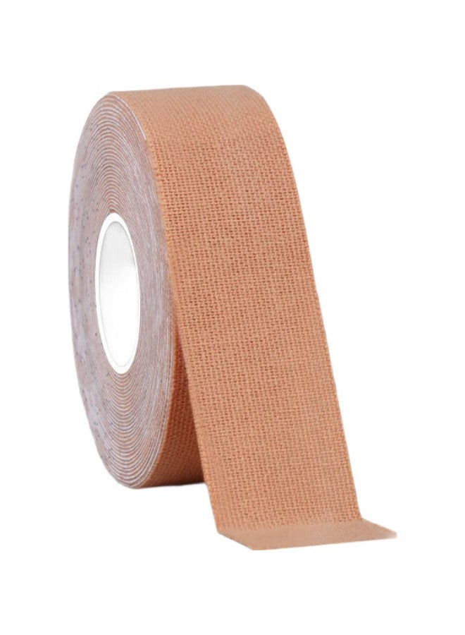 Miloch Miluqi Non-Slip Sports Tape, Kettlebell Bar, Anti-Slip Soft Sweat-Absorbing Wrap, Home Fitness Equipment, Anti-Friction Hand Protection, 2.5 Cm Wide * 5 Meters Long [2 Rolls] - Skin Color - Image 3