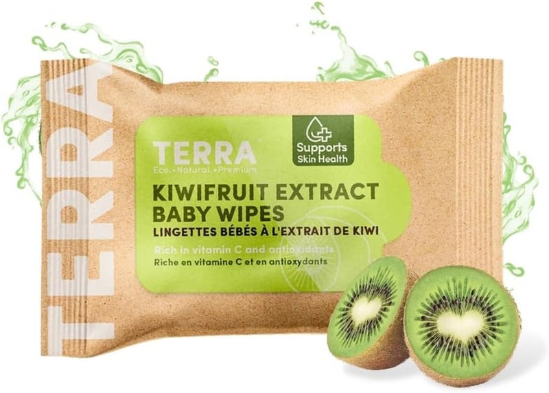 Terra مناديل الأطفال المستخرجة من كيوي تيرا - Image 2