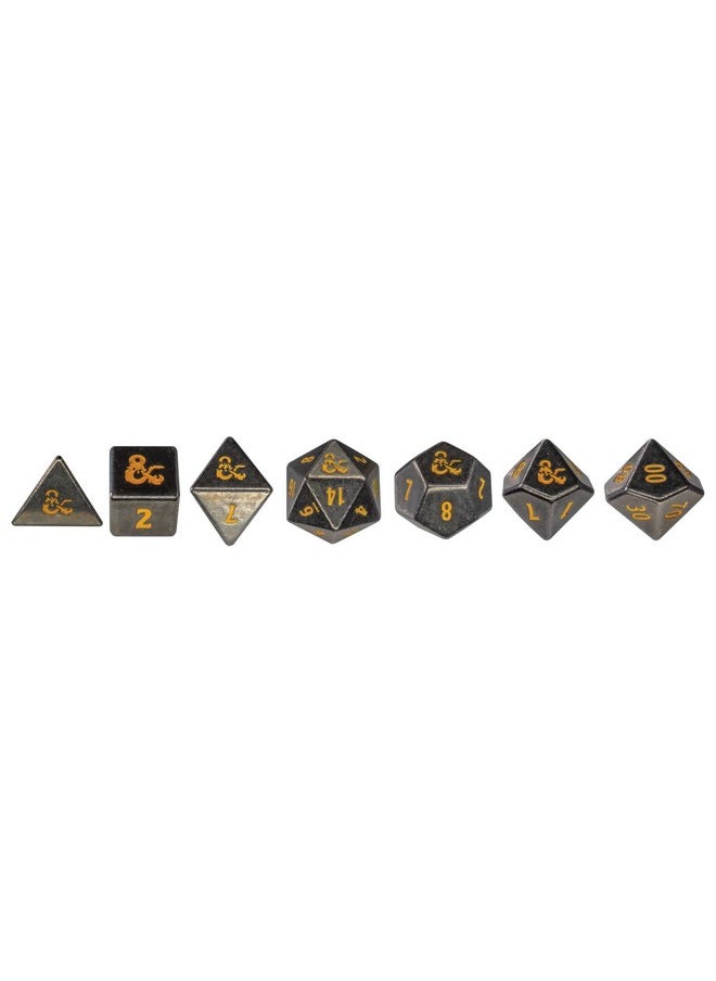 Ultra Pro - Dungeons & Dragons: Heavy Metal Realmspace D6 Dice Set Ward Off Enemies On Your Next Adventure With A Commanding Roll Great Gaming Dice For Rpg Games - Image 1