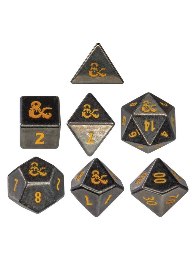 Ultra Pro - Dungeons & Dragons: Heavy Metal Realmspace D6 Dice Set Ward Off Enemies On Your Next Adventure With A Commanding Roll Great Gaming Dice For Rpg Games - Image 1