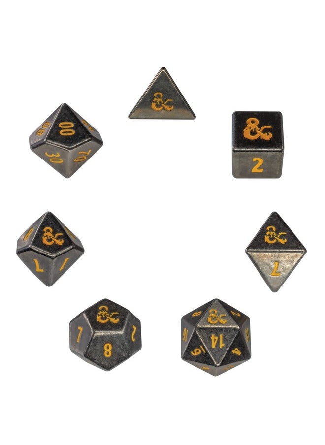 Ultra Pro - Dungeons & Dragons: Heavy Metal Realmspace D6 Dice Set Ward Off Enemies On Your Next Adventure With A Commanding Roll Great Gaming Dice For Rpg Games - Image 1
