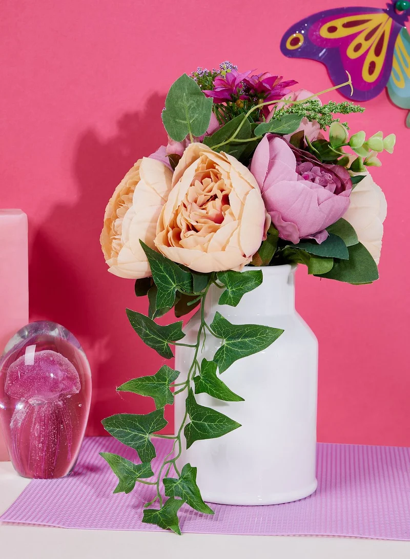 AURORA Flowers In Ceramic Vase - Mail Order Packaging