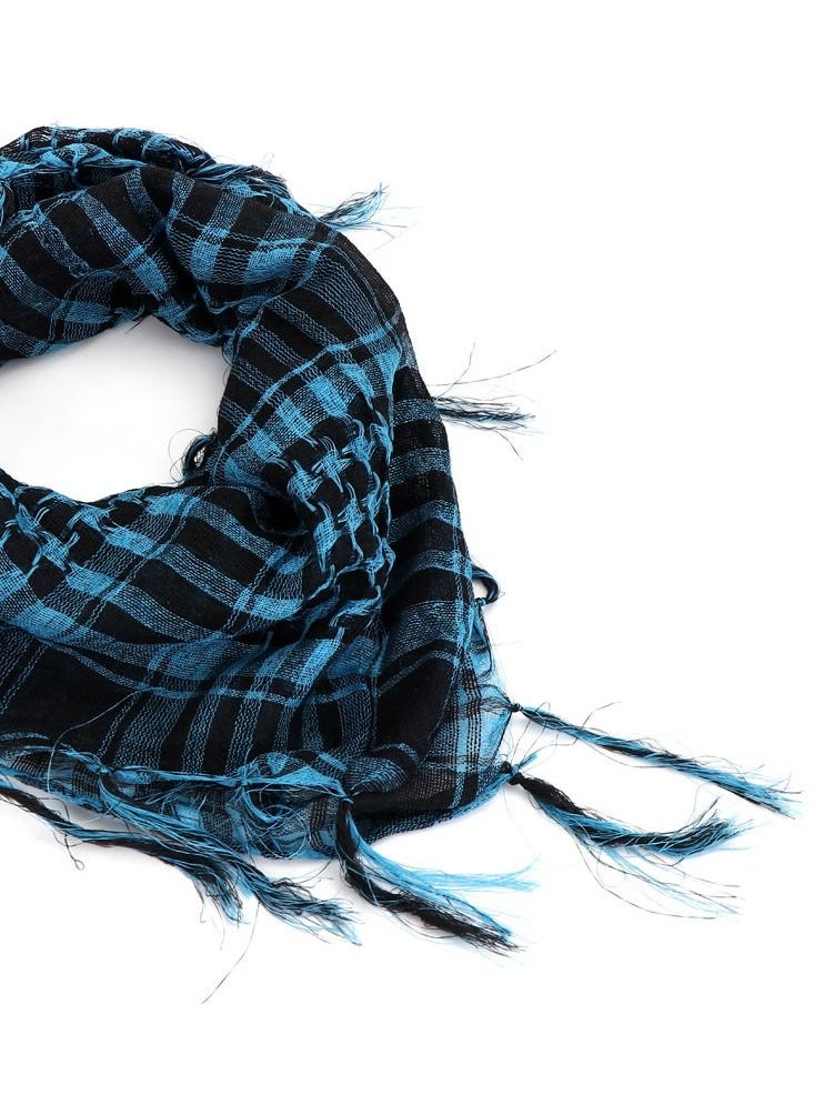 Loquat - Wind-Proof And Sand-Proof Warm Scarf Hole blue - Image 1
