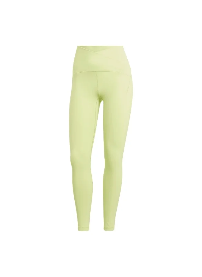 اديداس Adidas Yoga Luxe S 7/8 Green Training Tights For Women Xs