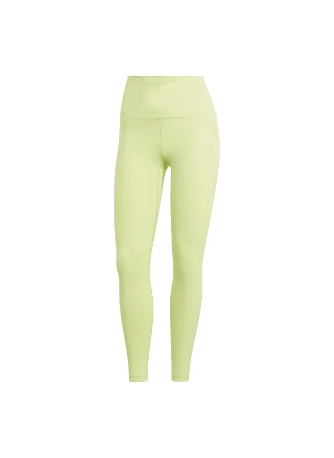 اديداس Adidas Yoga Luxe S 7/8 Green Training Tights For Women Xs