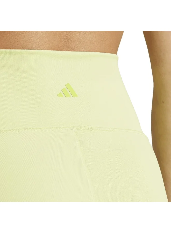 Adidas Yoga Luxe S 7/8 Green Training Tights For Women Xs
