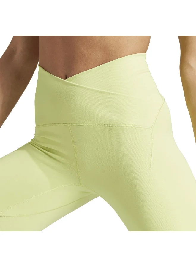 Adidas Yoga Luxe S 7/8 Green Training Tights For Women Xs