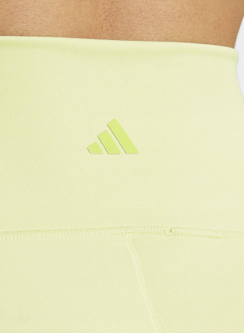 Adidas Yoga Luxe S 7/8 Green Training Tights For Women Xs - Image 4