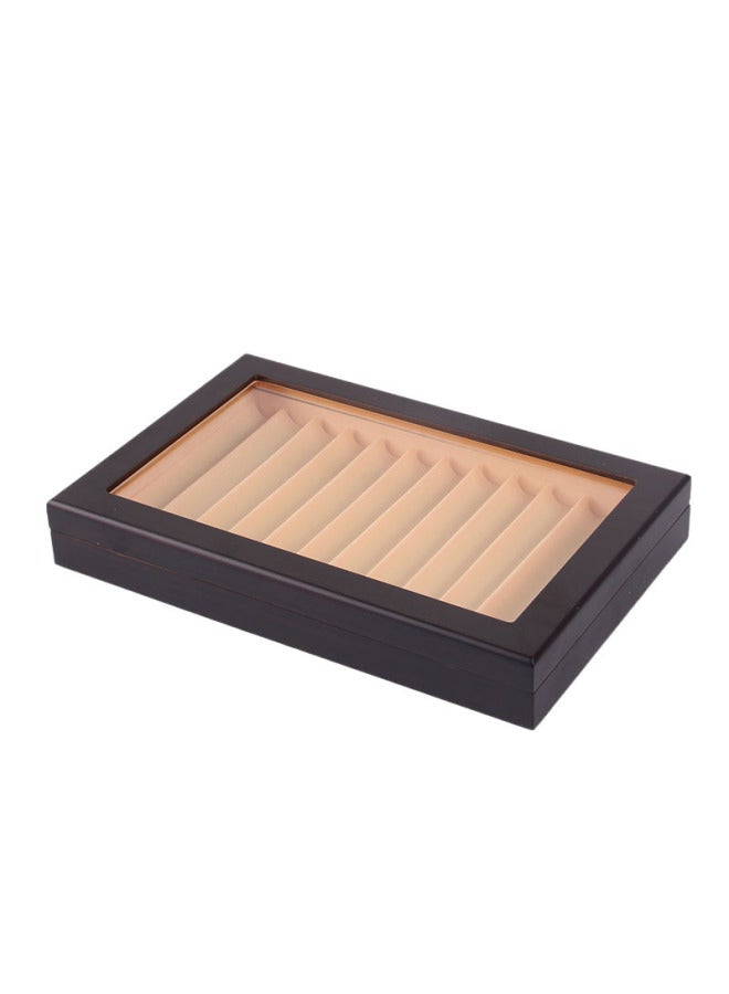 Spot Paint 12 Wooden Pen Storage Display Box Pen Box Simple Wooden Pen Box - Image 2