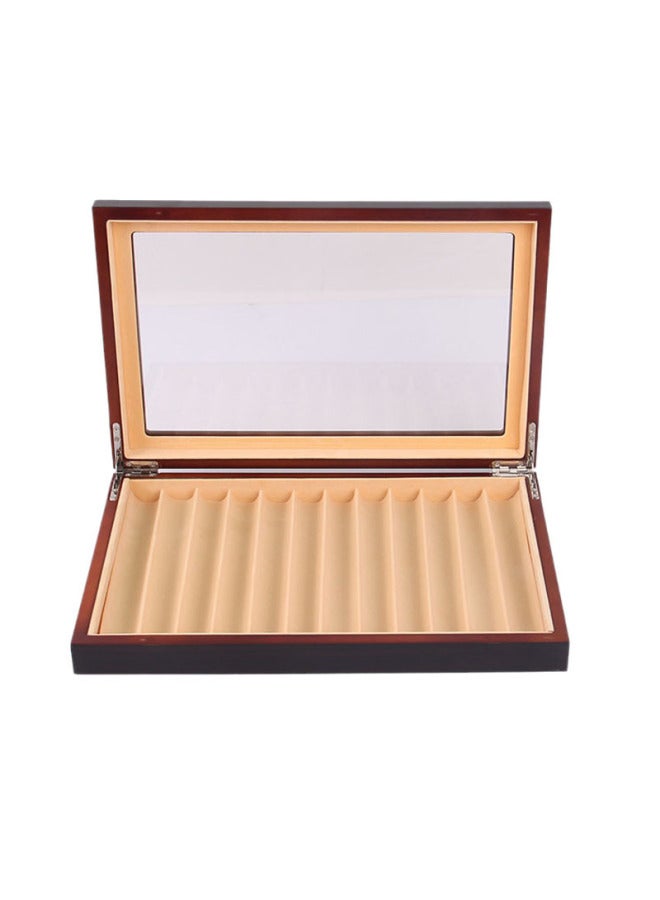 Spot Paint 12 Wooden Pen Storage Display Box Pen Box Simple Wooden Pen Box - Image 3