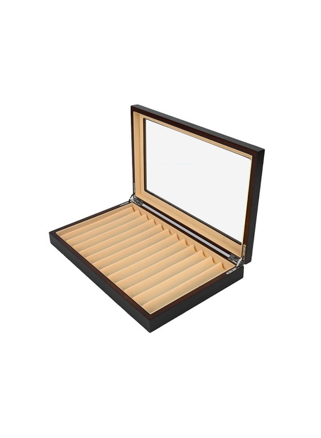 Spot Paint 12 Wooden Pen Storage Display Box Pen Box Simple Wooden Pen Box - Image 1