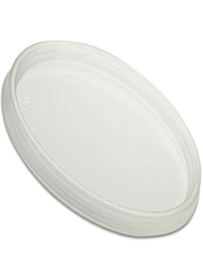 AMZ Empire 16 Oz Customizable Deli Foam Container With No Vent Lid (16 Ounce) 50/Case, For Hot And Cold Food/Containers with Matching Covers/Salad Soup Yougurt Ice Cream Cups/Set of 50 - Image 3