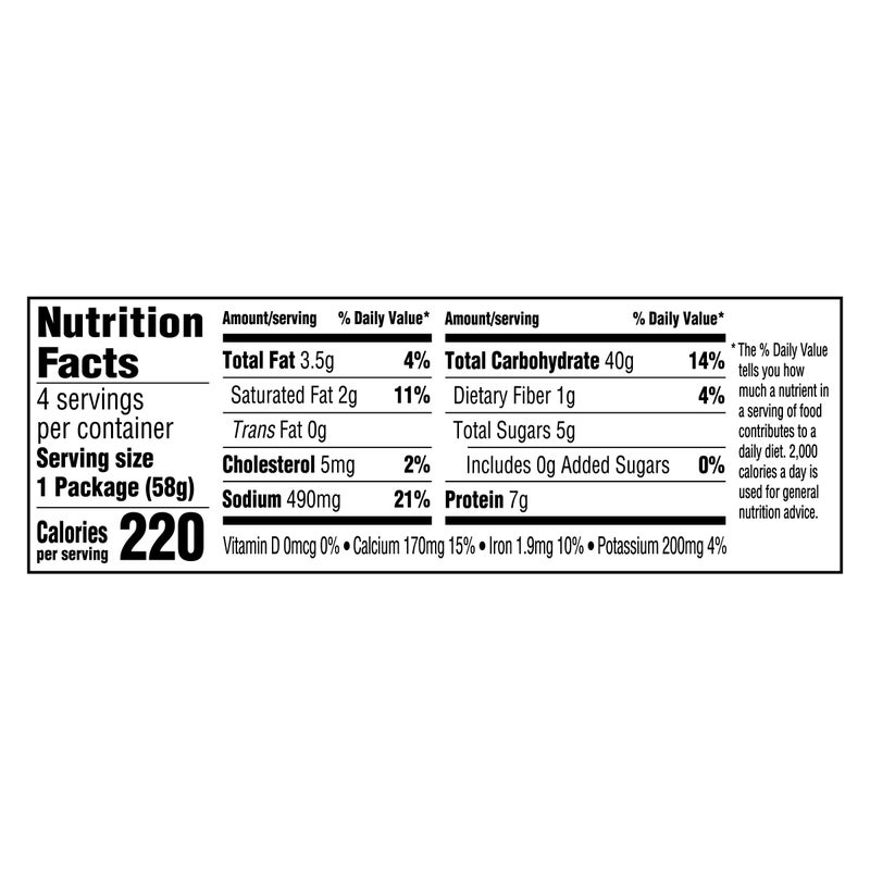 Kraft Original Mac & Cheese Macaroni and Cheese Dinner, 4 ct Pack, 2.05 oz Cups - Image 2