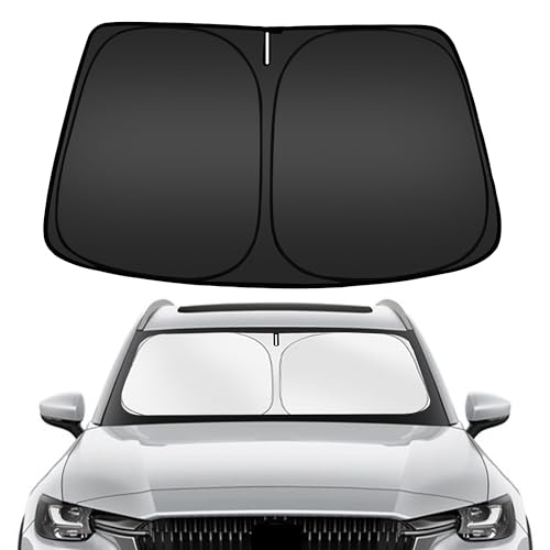 ARISMOTOR Windshield Sun Shade for Mazda CX-90 CX90 PHEV 2024-2025 2026, Custom Fit Foldable Front Window Sunshade Sun Visor Protector, Block UV Rays Keep Your Car Cooler - Image 1