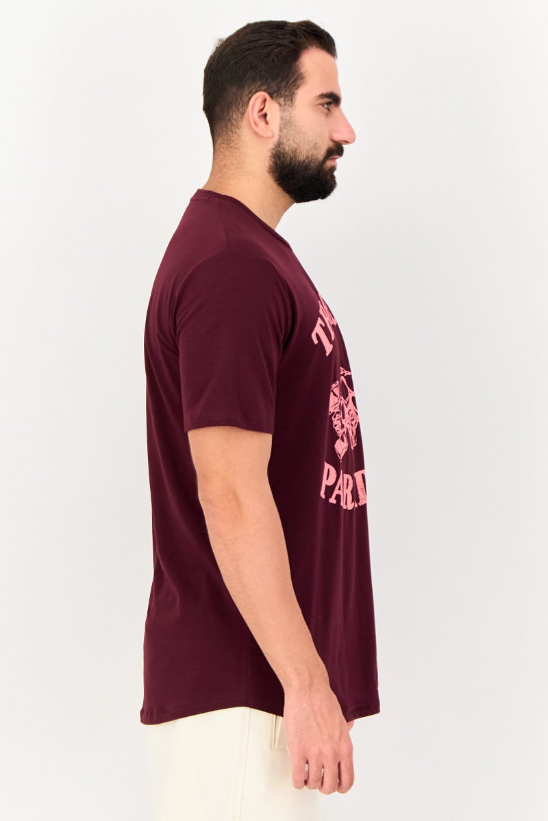 UNDER ARMOUR تي شيرت رياضي قصير الأكمام للرجال من أندر أرمور X مشروع روك، مارون - Image 2