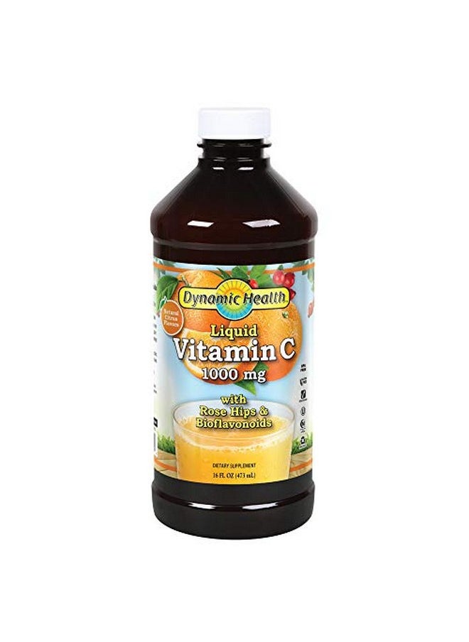 Dynamic Health - Liquid Vitamin C 1000 Mg 16Ounce Bottles - Image 1