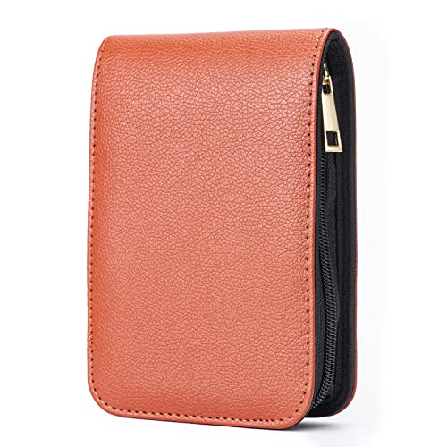 Lanxivi Fountain Pen Roller Pen PU Leather Case for 12 Pens (Coffee) - Image 1