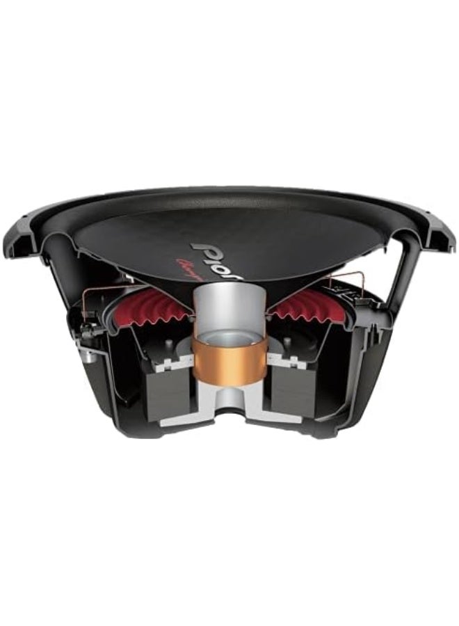 Pioneer Pioneer Tsw312D4 Champion Series 12Inches 1500 Watt Dual 4 Ohm Voice Coil Dvc Car Subwoofer, Coaxial  - Image 1