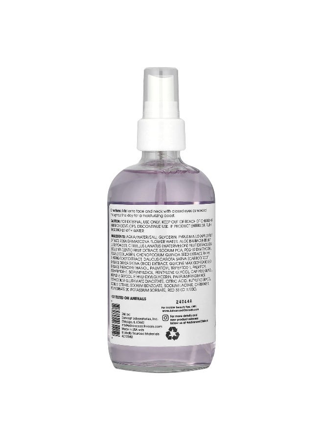 Advanced Clinicals, Collagen + Rosewater, Plump + Glow Facial Mist, 7.5 fl oz (222 ml) - Image 2