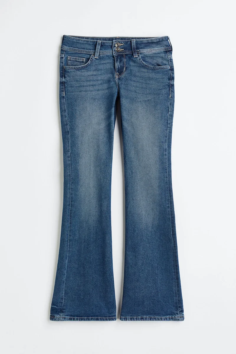 H&M Flared Low Jeans