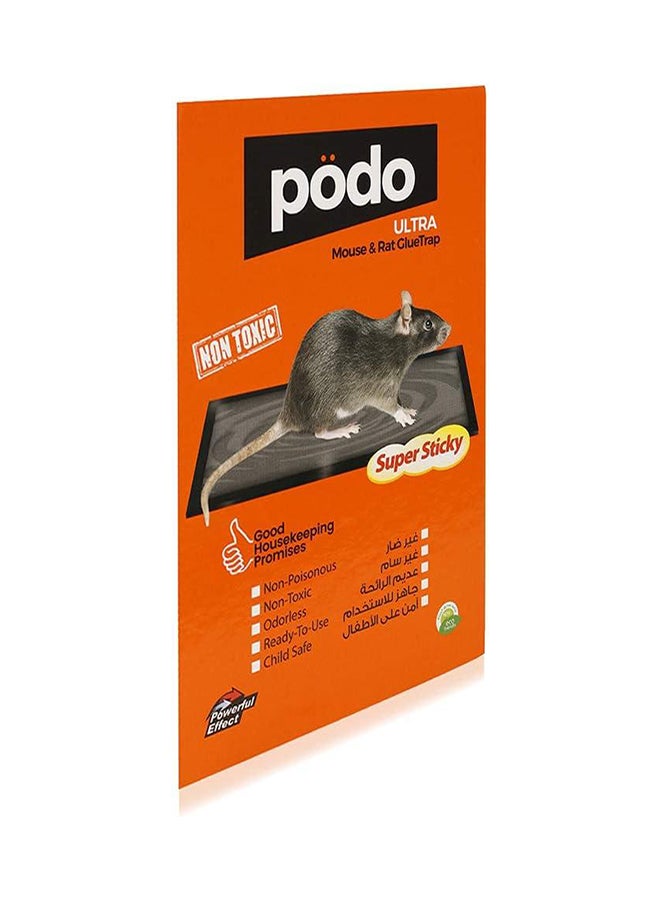 PODO مصيدة الفأر بالغراء الفائق - تحكم قوي وفعال في الفأر 