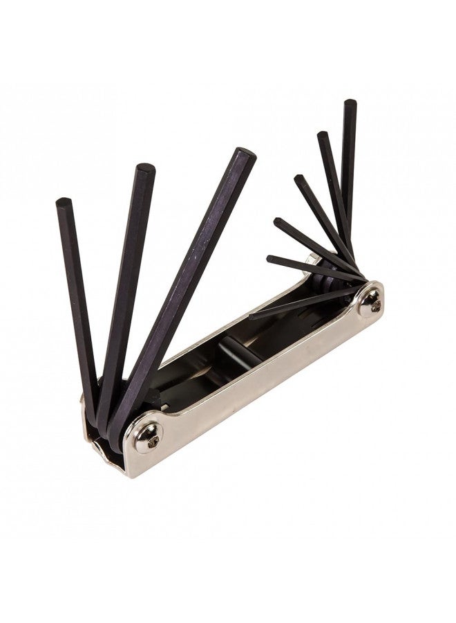 Klein Tools 70591 Folding Hex Key Set, 9-Key, SAE Sizes