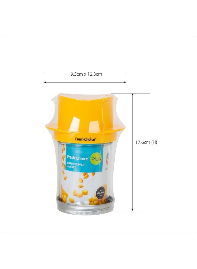 Fresh Choice Corn Stripper Jar Set - Image 2