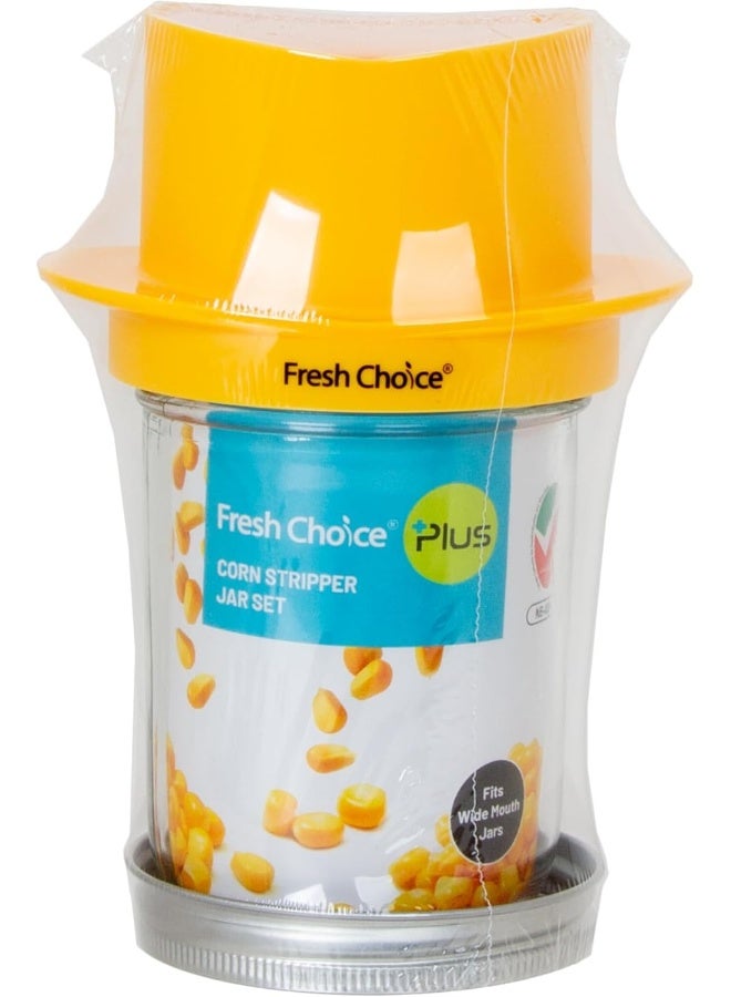 Fresh Choice Corn Stripper Jar Set - Image 1