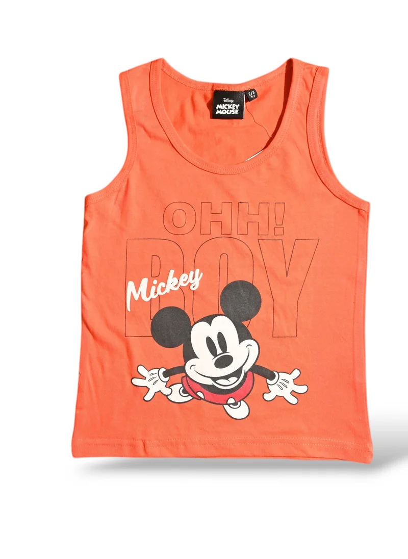 MICKEY MOUSE MICKEY MOUSE - ‬‪BOYS SLEEVELESS SHORT SET‬