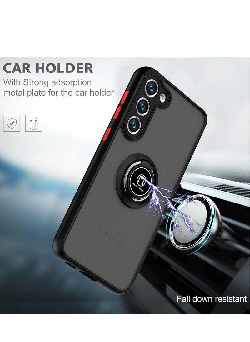 GULFLINK Back Cover Phone Protection Case for Samsung S23 Plus Black/red - Image 3