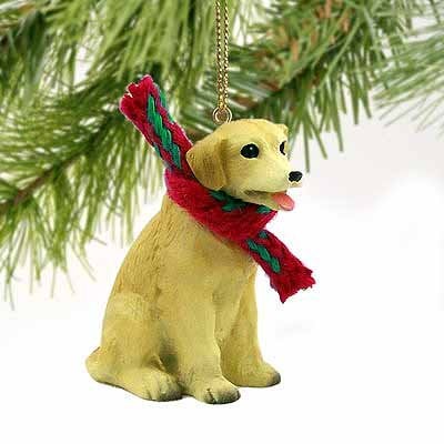 Conversation Concepts Yellow Lab Tiny One Miniature Christmas Ornament - Image 3